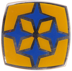 BUSSCAR DD STICK ON BADGE
