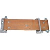 CHECK STRAP DOOR CATCH 240mm BROWN LEATHER TYPE