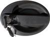 OUTER DOOR HANDLE RECESSED OVAL