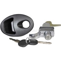 OVAL LOCK FOR MARCOPOLO BLACK