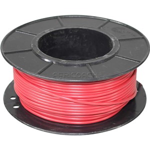 ELECTRICAL WIRE SINGLE 1mm RED 30mt