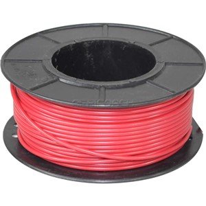 ELECTRICAL WIRE SINGLE 1.25mm RED 30mt