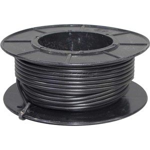 ELECTRICAL WIRE SINGLE 1.6mm BLACK