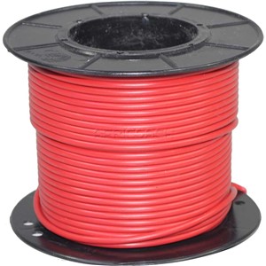 ELECTRICAL WIRE SINGLE 2.00mm RED