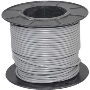ELECTRICAL WIRE SINGLE 2.00mm GREY