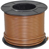 ELECTRICAL WIRE SINGLE 3.0mm BROWN
