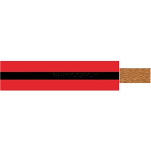 TRACER WIRE 1.6mm RED BLACK
