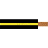 TRACER WIRE 1.6mm BLACK YELLOW