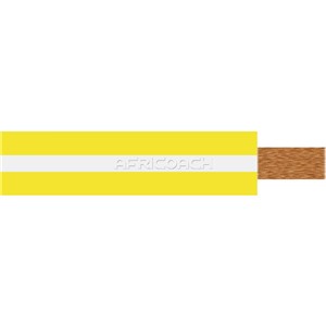 TRACER WIRE 1.6mm YELLOW WHITE