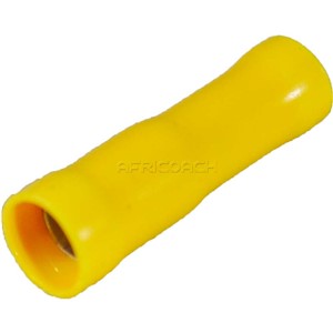 TERMINAL BULLET INSULATED YELLOW FEMALE 4mm