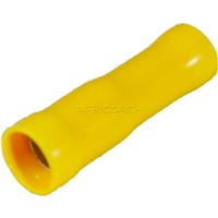 TERMINAL BULLET INSULATED YELLOW FEMALE 4mm