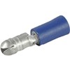 TERMINAL BULLET INSULATED BLUE MALE 5mm
