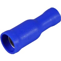 TERMINAL BULLET INSULATED BLUE FEMALE 5mm