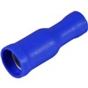 TERMINAL BULLET INSULATED BLUE FEMALE 5mm