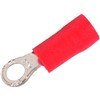 TERMINAL EYE INSULATED 6mm RED