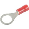 TERMINAL EYE INSULATED 8mm RED