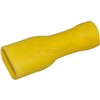 TERMINAL SPADE FULLY INSULATED YELLOW FEMALE