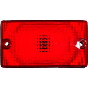 MARKER LIGHT FOR BUSSCAR 100x55mm RED