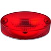 MARKER LIGHT FOR BUSSCAR FLAT OVAL RED