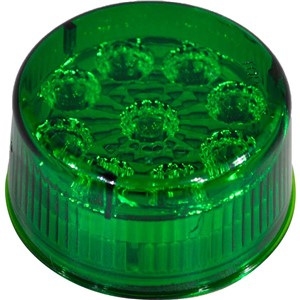 MARKER LIGHT ROUND 51mm LED GREEN