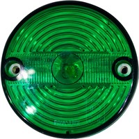 MARKER LIGHT ROUND 70mm LED GREEN