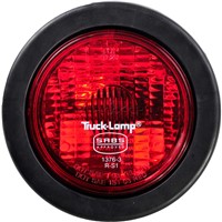 TAILLIGHT TRUCK SEMI SEALED RUBBER RED