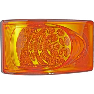 TAILLIGHT WRAPAROUND LED AMBER 2-WAY