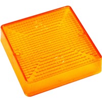 TAILLIGHT SQUARE AMBER LENS ONLY