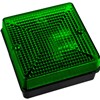 TAILLIGHT SQUARE GREEN COMPLETE