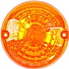 TAILLIGHT ROUND RINDER AMBER CRYSTAL LENS