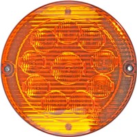 TAILIGHT FOR BUSSCAR DD ROUND 155mm LED AMBER