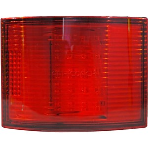 TAILLIGHT FOR BUSSCAR RED SQUARE RHS/LHS LED