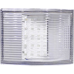TAILLIGHT FOR BUSSCAR WHITE SQUARE RHS/LHS LED
