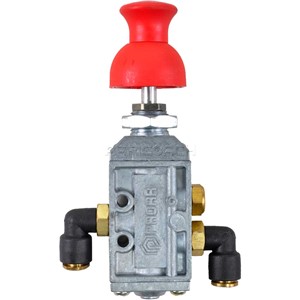 VALVE FOR MARCOPOLO 3/2 WAYS TOILET (RED SPRINGLOADED)