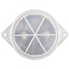 REFLECTOR ROUND PLASTIC CLEAR