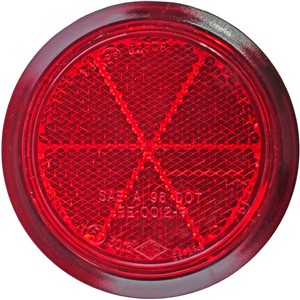 REFLECTOR ROUND RED FOR IRIZAR