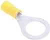 TERMINAL EYE INSULATED 12mm YELLOW