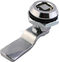 CAM LOCK QUARTER TURN ZINC CHROME PLATED 8mm SQUARE 201-11-11-23-07