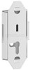 LOCK STEEL ZINC PLATED 211