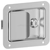 LOCK PUSH TO CLOSE LATCH STAINLESS STEEL KEYED ALIKE 253-01