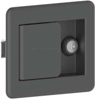 LOCK PUSH TO CLOSE LATCH POLYAMIDE KEYED ALIKE 260-01