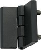HINGE LEAF 50x50mm WITH STUDS ZINC BLACK 318-V2-1-2