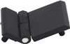 HINGE LEAF 60x90mm WITH STUDS ZINC BLACK 350-V2-1-2