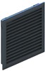 VENTILATION SHUTTER 250x250mm BLACK 701-2-6