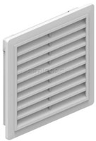 VENT 105x105mm GREY PLASTIC 701-V2-5