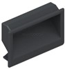HANDLE RECESS SNAP IN POLYAMIDE BLACK 703