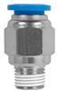 AIR STUD FITTING R1/8 MALE THREAD TO 8mm TUBE STRAIGHT