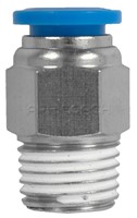 AIR STUD FITTING R1/4 MALE THREAD TO 8mm TUBE STRAIGHT
