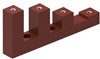 INSULATOR POLYESTER OSKAR 612