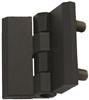 HINGE LEAF 60x60mm WITH STUDS ZINC BLACK 329-V2-1-2